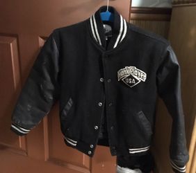 Child’s Leather and Appliqued Hoops Jacket