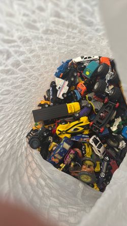 Bag of Hotwheels