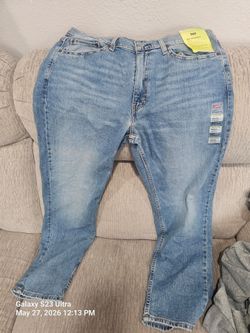 Levis 514 Jeans 36W 30L New!