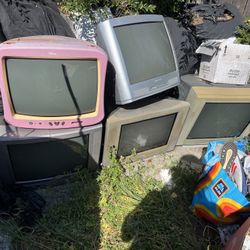 FREE Vintage CRT TVs (May Or May Not Work)