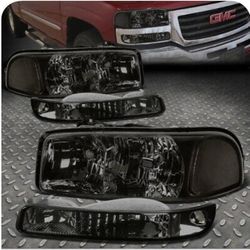 GMC Sierra 99-06 new Smoke Headlights 
