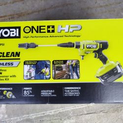 Ryobi Brushless EZ Clean 600psi