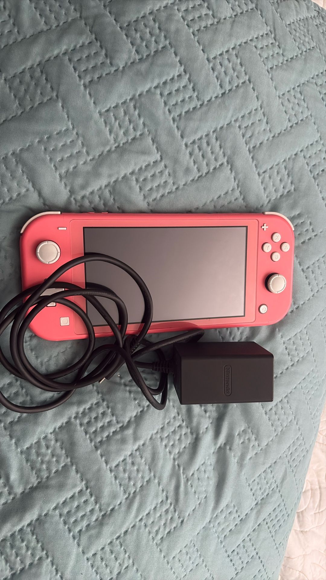 Pink Nintendo Switch Light (Barely Used) 