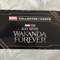 Funko Marvel Collector Corps Black Panther Wakanda Forever