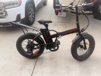 Electric Fat Tire Bike Jensen mongoose Aostirmotor