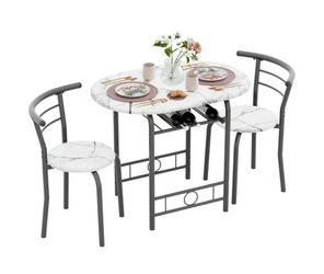 Small 3 Pieces Dining Set - LC093
