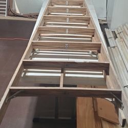 Werner 10' Wood "A" Frame Ladder