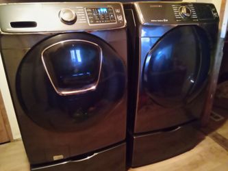 SAMSUNG FRONT LOAD WASHER & DRYER