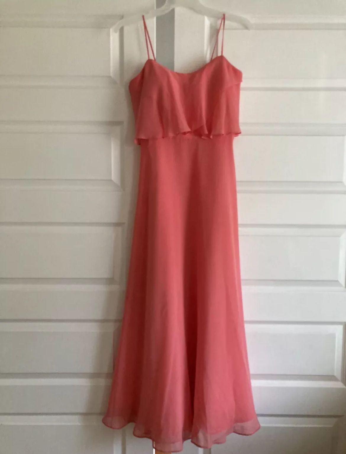MoriLee Madeline Gardner Pink Bridesmaid Formal Prom Dress Size 10
