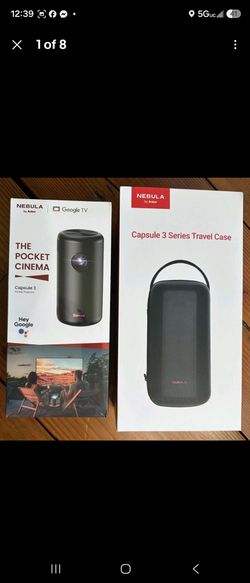 Brand  NEBULA Capsule 3 Cinema 1080p Portable GTV Projector + BONUS 👀