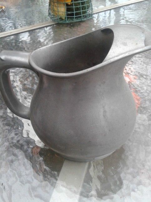 Pewter Pitcher