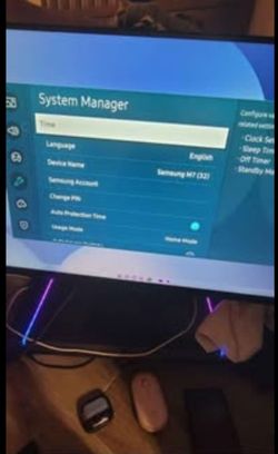 Samsung M7 32 Inch Monitor TV