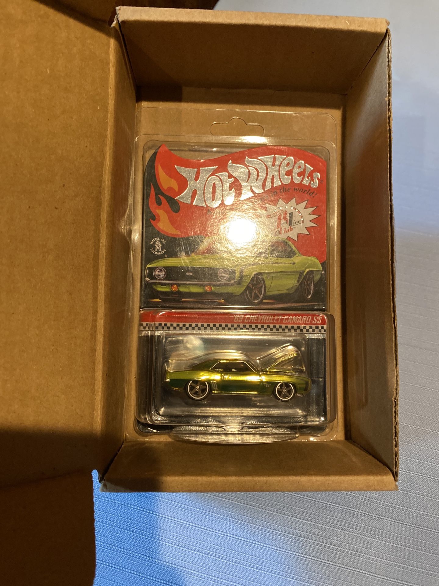 Hot Wheels RLC Exclusive ’69 Chevrolet Camaro SS Red Line Club