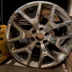 22 Inch Honeycomb Chevy/GMC 6 Lug