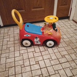 Kiddieland Disney And Friends Toddler Ride On Car 