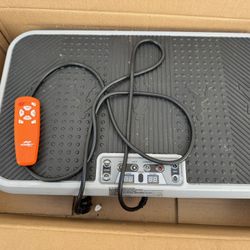 PowerFit Elite Deluxe Vibration Platform Exercise Bands With Remote