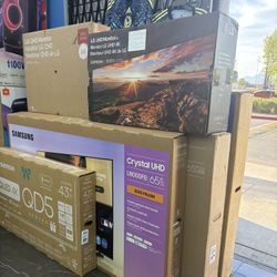 TVs All Sizes And Monitors (Take It Home In Payments/ llévalo a casa en pagos 