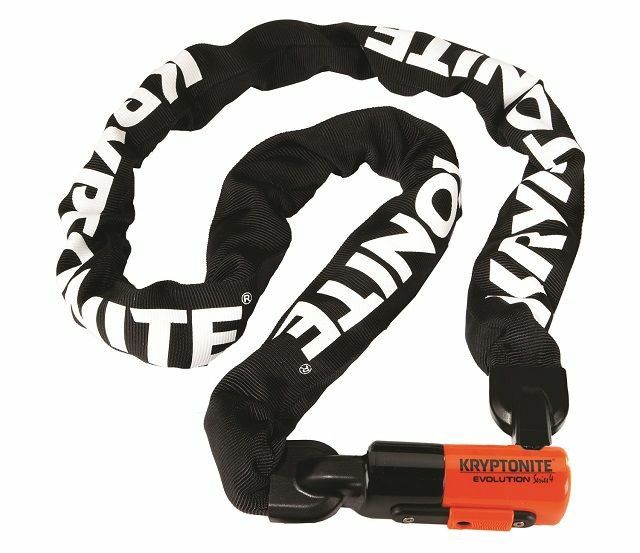 Motorcycle chain and lock combo 5ft 6in long Kryptonite combination lock at All Rider Gear