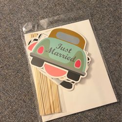 Wedding photo booth props