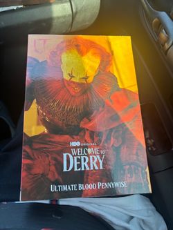 NECA IT Welcome to Derry Ultimate Blood Pennywise 7” Action Figure with Accessories