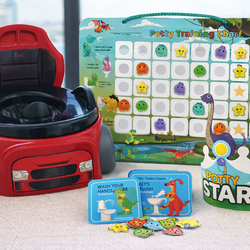 Potty Training Set + Car Potty Seat – $15