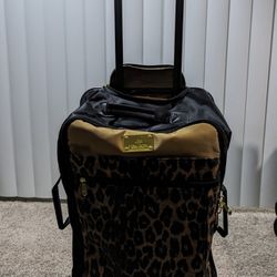 JM New York Leopard Luggage 