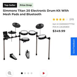 Drum Set By Simmons