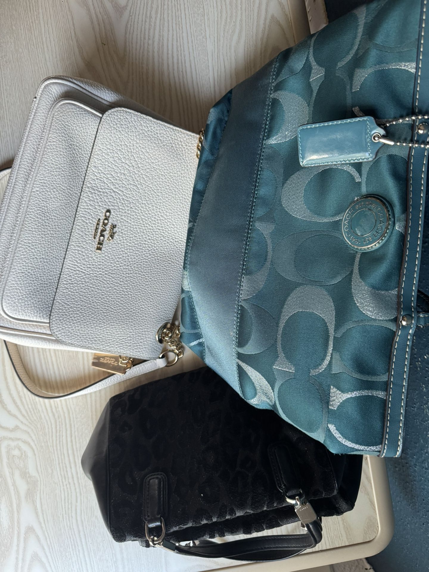 3 Authentic Coach Bags