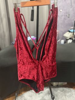 Medium Velvet Bodysuit 