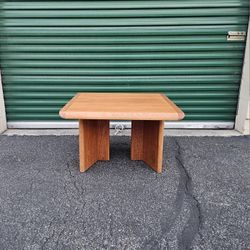 Vintage Danish Vejle Stole Teak Low Profile Coffee Table Scandinavian Mid Century Made in Denmark