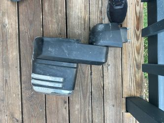 2019-26 GMC SIERRA SILVERADO HD LF DOOR MIRROR W CAMARA OEM