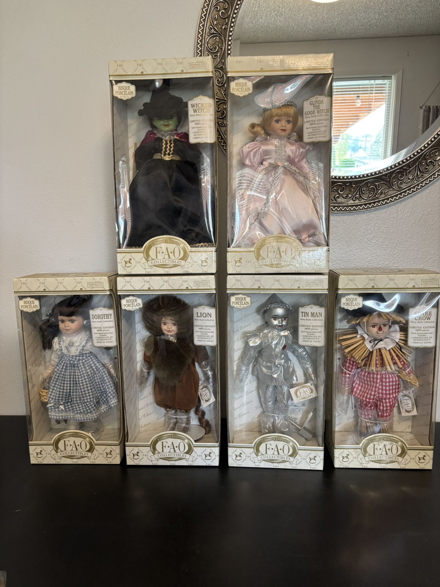 FAO Schwarz Wizard Of Oz Porcelain Limited Edition 