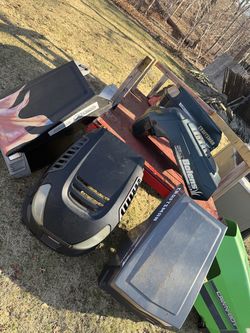 Tractor hoods and parts