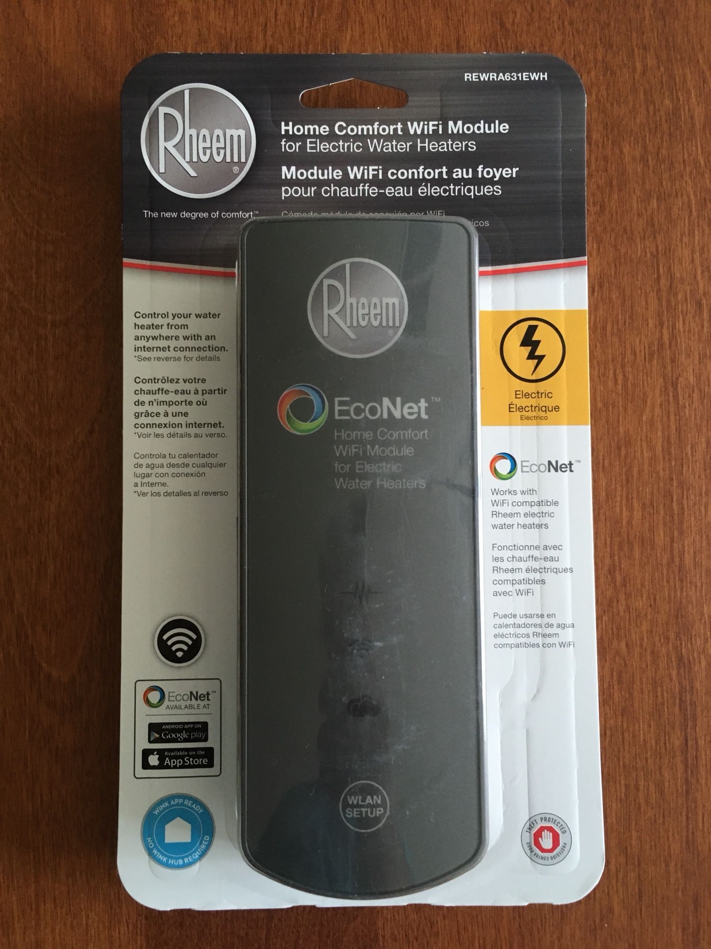 Rheem Econet Home Comfort WiFi Module for Electric Water Heaters