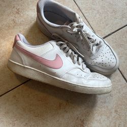 Nike Court Vision Low White Pink