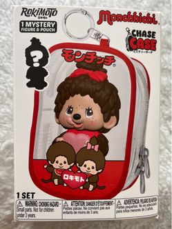 Monchhichi x RokiMoto Chase Case Mystery Figure & Pouch