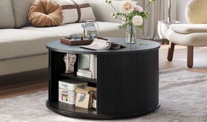 Round coffee table