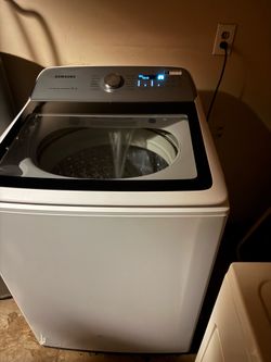 Samsung washer and electric dryer HE 5.2&7.4 cuft Extralarge capacity