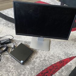 Dell Computer Monitor & CPU