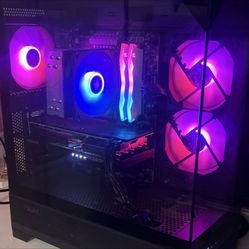 ddr5 7700xt gaming pc, high fps / speeds