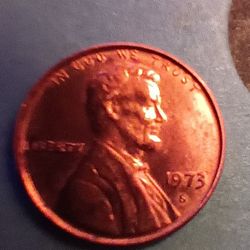 Ms Grade Circulated 1973 Denver mint Penny