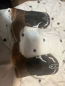 Two-Tone Western Cowboy Boots