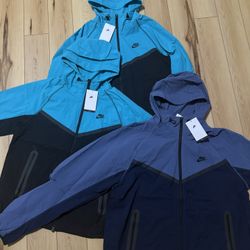 Nike Tech Woven Lightweight Full Zip Jacket Dusty Cactus Black Men