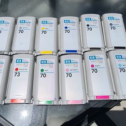 HP Designjet # 70 Ink Cartridge Set