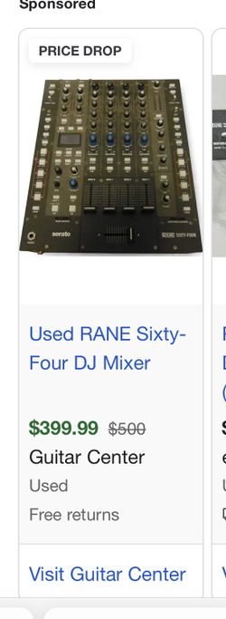 Rane Sixty four Mixer With Stanton Turntables