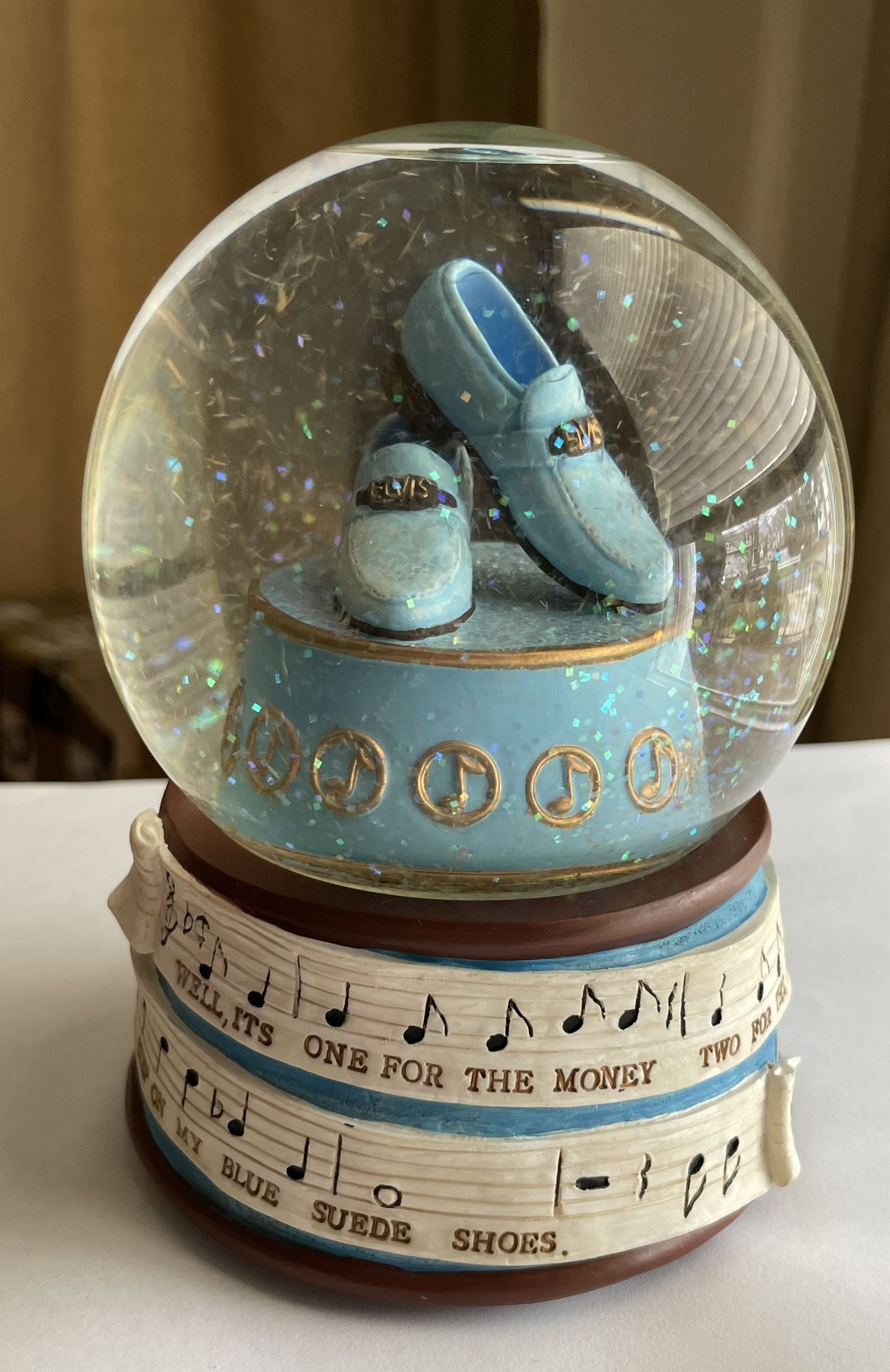 Elvis Musical Snow Globe