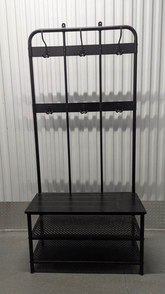 IKEA Coat rack with bench