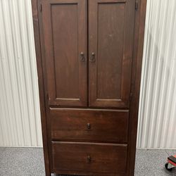 Rustic Wooden Armoire