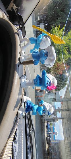 Collectible McDonalds Smurf Toys