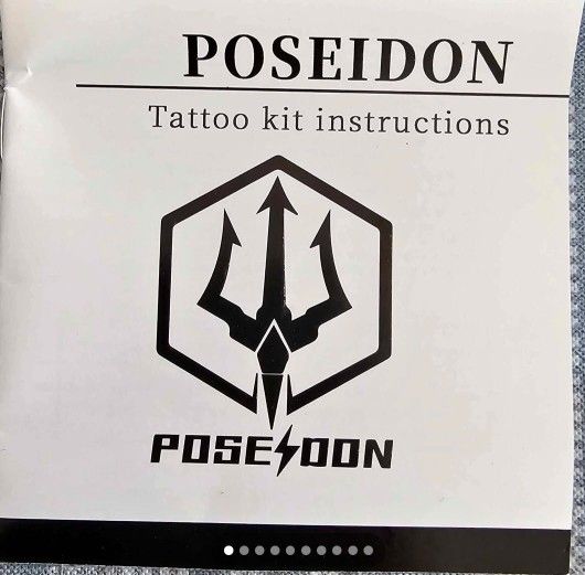 Poseidon Tattoo Kit